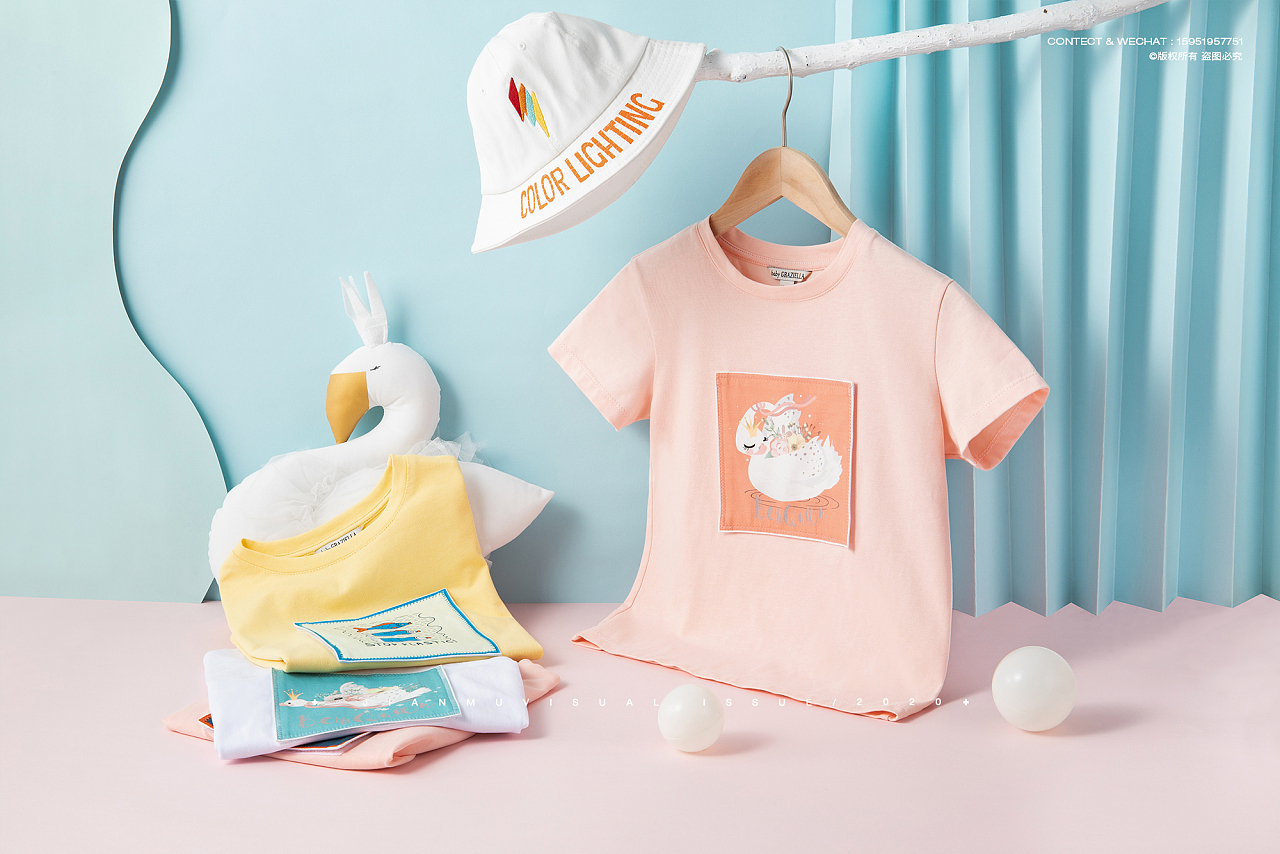Baby Graziella童裝 兒童服飾靜物創意攝影產品拍攝