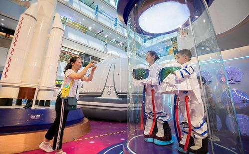 內蒙古呼和浩特 學生參觀 漫步星奇遇太空展